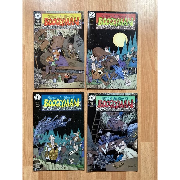 Sergio Aragones Boogeyman #1 2 3 4 (Lot) Dark Horse Comics • NM • - Picture 1 of 8